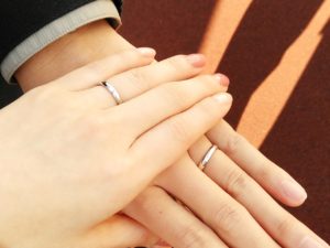 銀座和光　結婚指輪　マリッジリング
